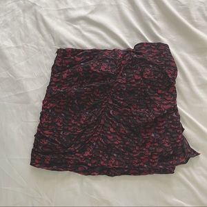 All saints mini skirt excellent condition!